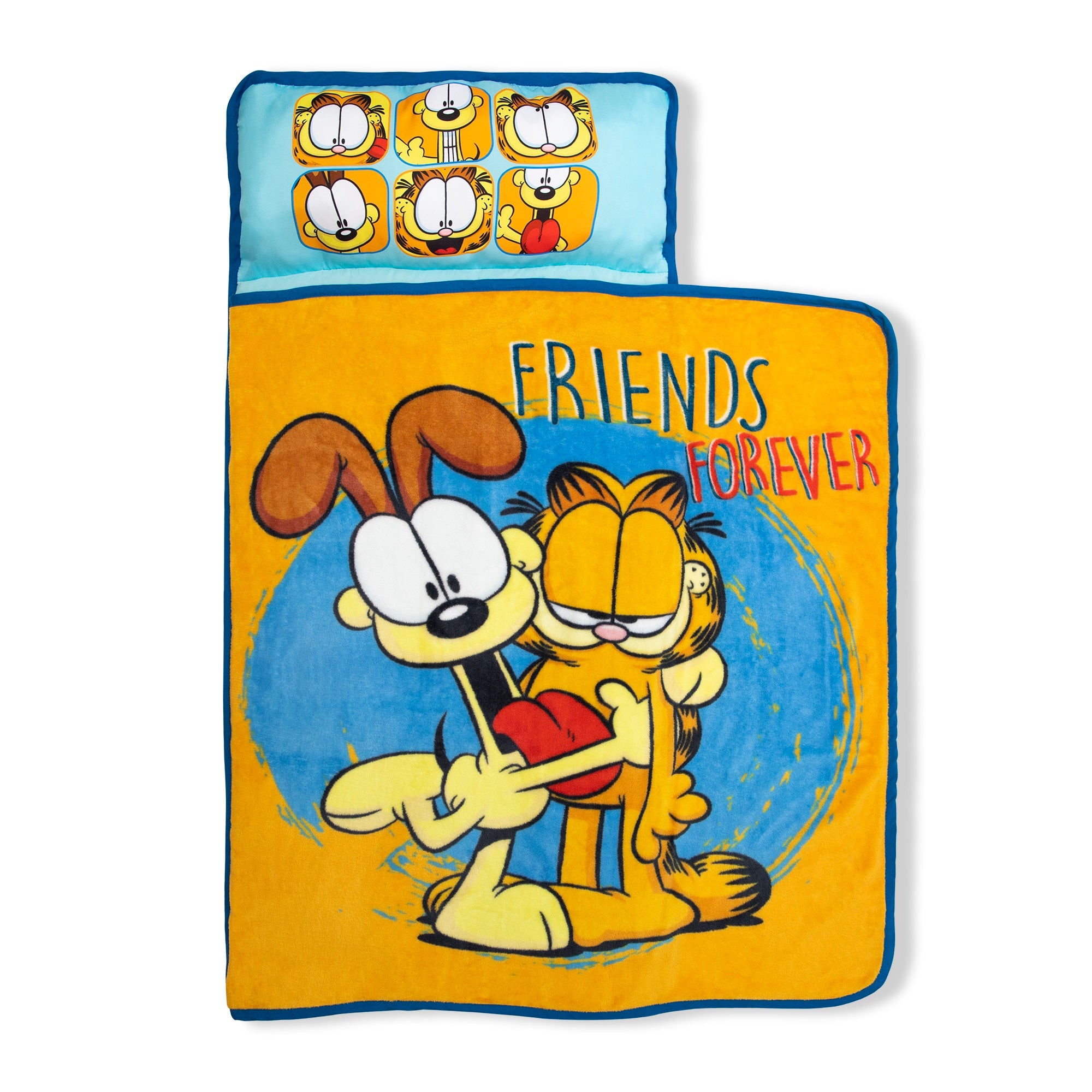 Garfield Forever Friends Toddler Nap Mat - Includes Attached