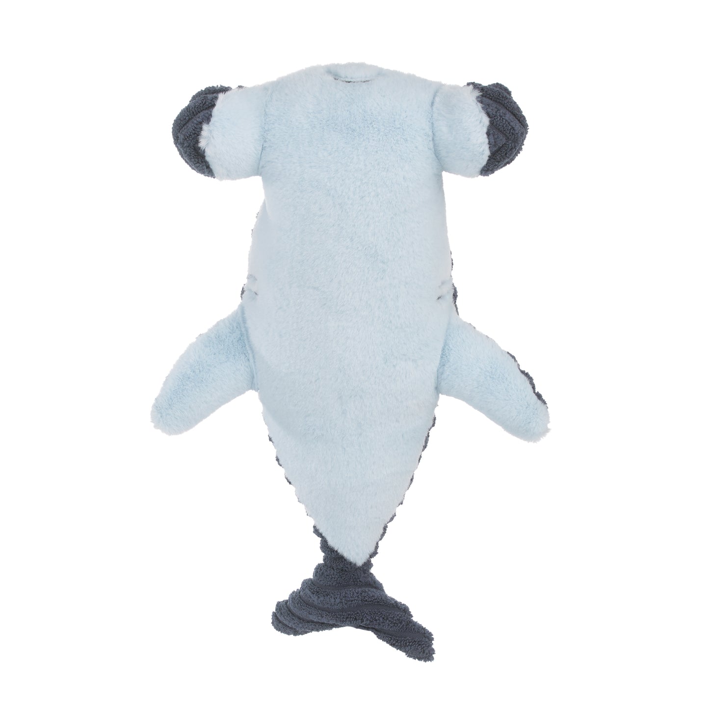 NoJo Explore Dream Discover Navy, and Light Blue Hammerhead Shark Shaped Plush Stuffed Animal