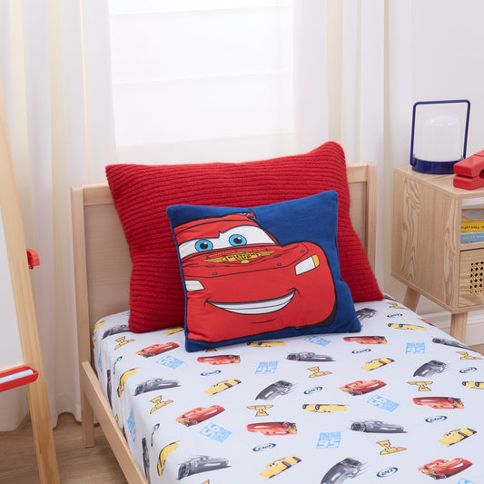 NoJo Disney Cars Lightning McQueen Decorative Toddler Pillow