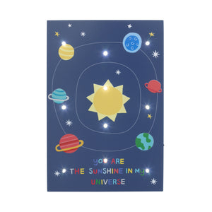Little Love by NoJo Navy, Orange, Yellow, Blue Solar System 