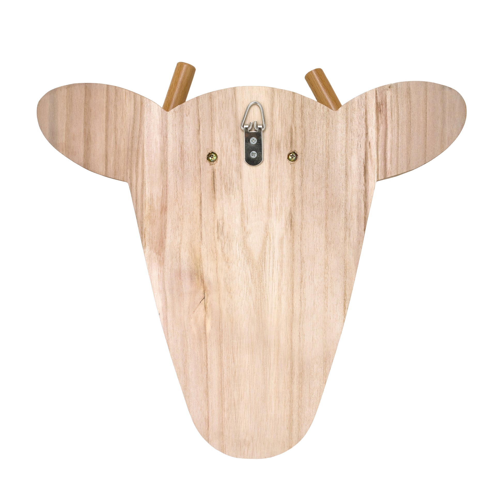 Little Love by NoJo Deer Head with Antlers Natural Wood Nursery Wall DÃƒÂ©cor