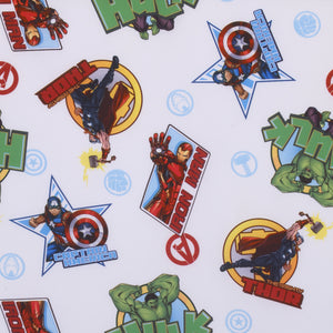 Marvel The Avengers I Am A Hero Blue, Green, Red, and Yellow Preschool Nap Pad Sheet