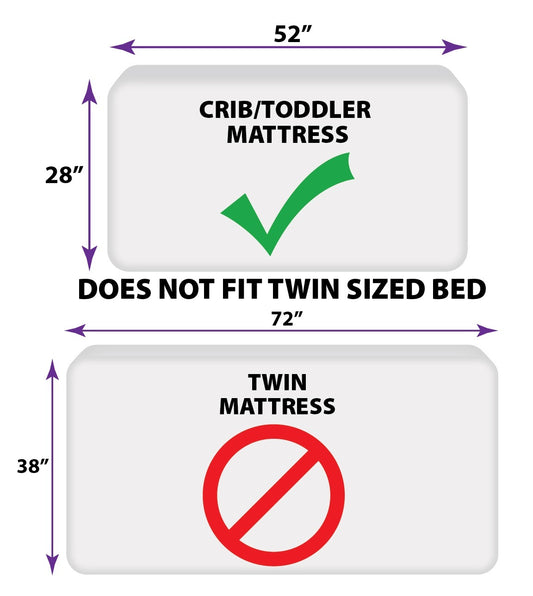 Everything Kids Choo Choo Train Gray, Blue, Red, and Yellow All Aboard 4 Piece Toddler Bed Set - Comforter, Fitted Bottom Sheet, Flat Top Sheet, Reversible Pillowcase