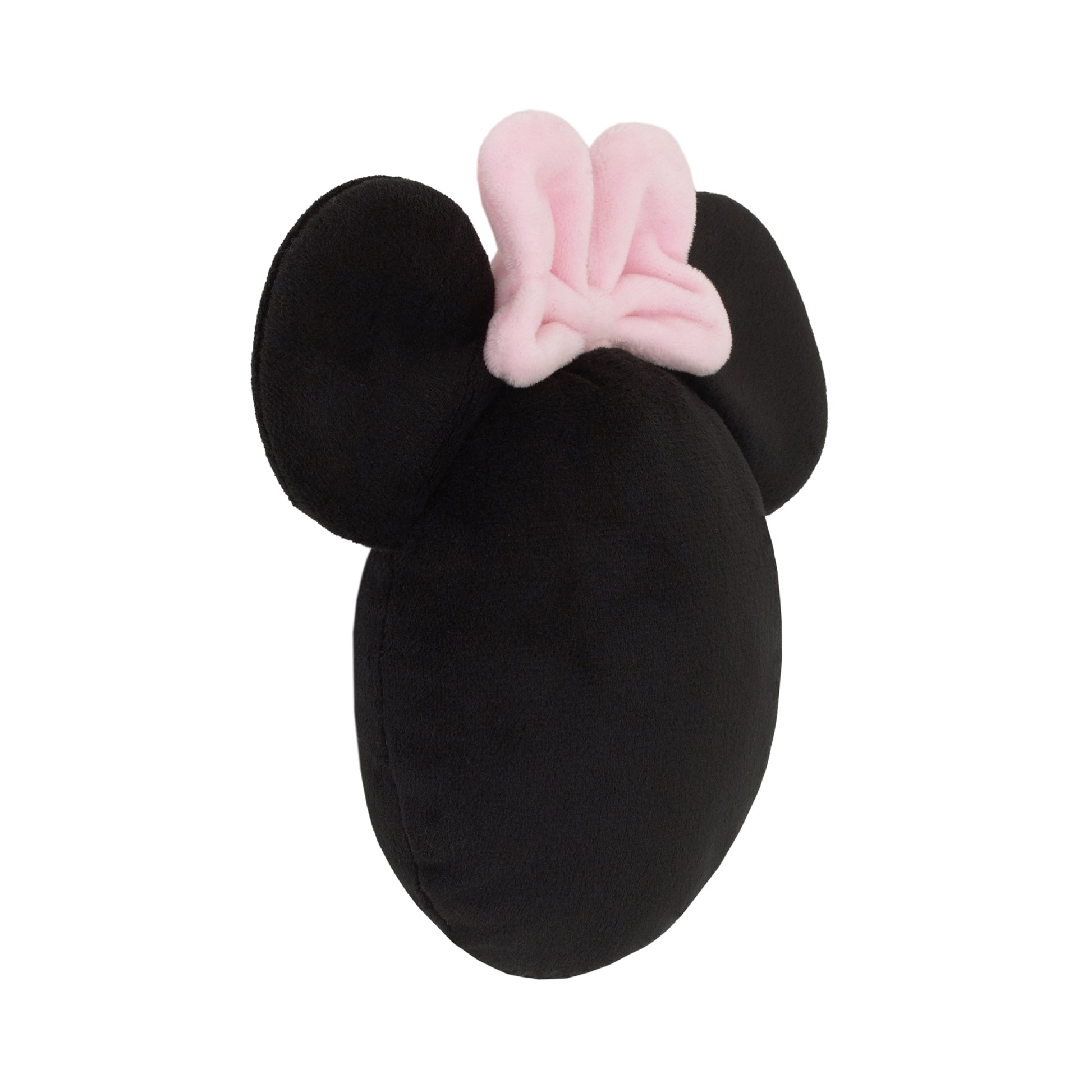 Disney Minnie Mouse Shaped Black Plush with Pink Bow 3 Piece Wall DÃƒÆ’Ã‚Â©cor