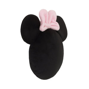Disney Minnie Mouse Shaped Black Plush with Pink Bow 3 Piece Wall DÃƒÆ’Ã‚Â©cor