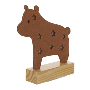 Little Love by NoJo Brown Bear Lighted Nursery DÃƒÆ’Ã‚Â©cor