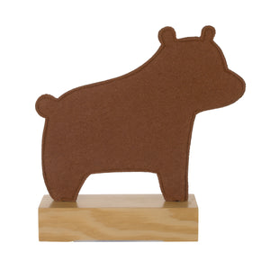 Little Love by NoJo Brown Bear Lighted Nursery DÃƒÆ’Ã‚Â©cor