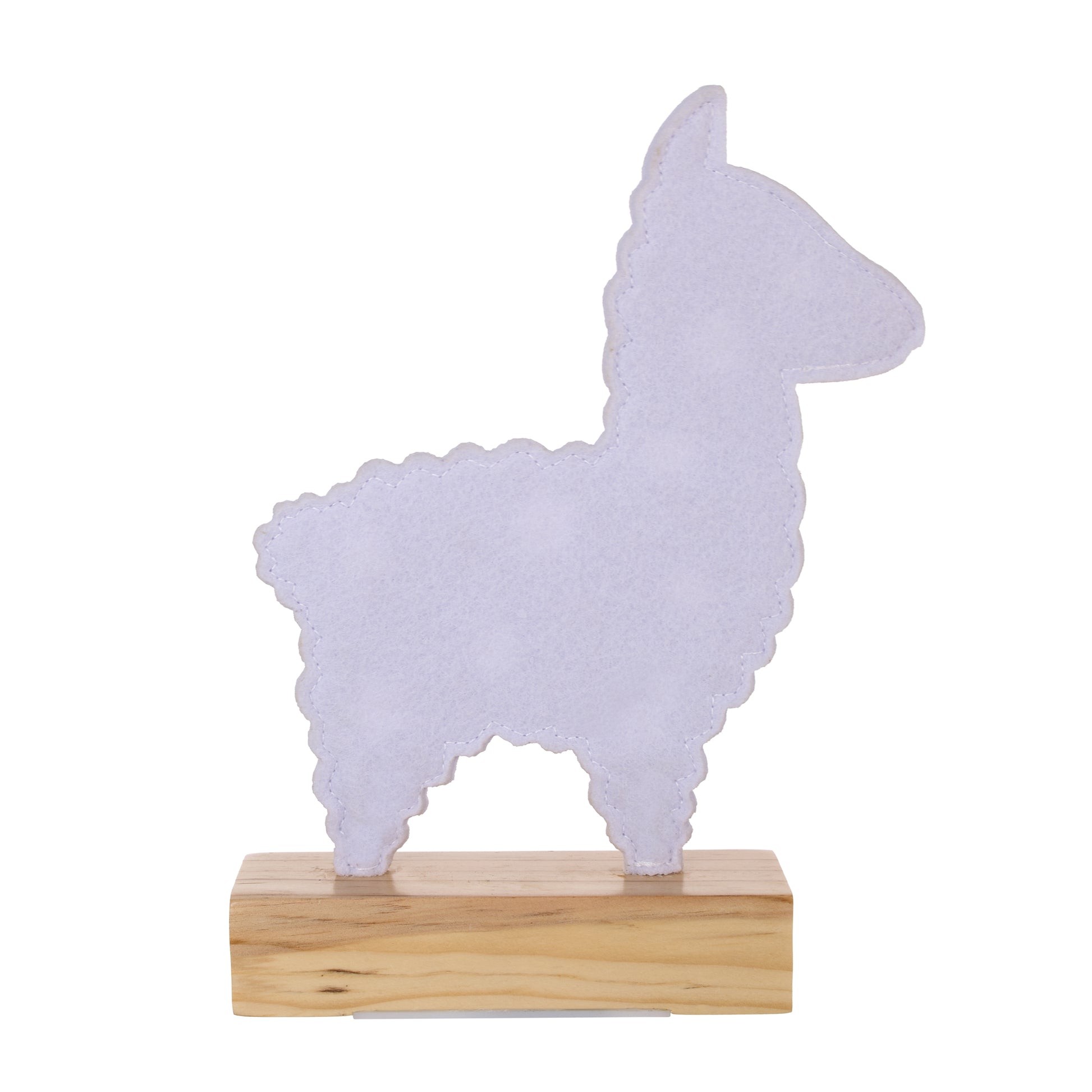 Little Love by NoJo White Llama Lighted Nursery Decor