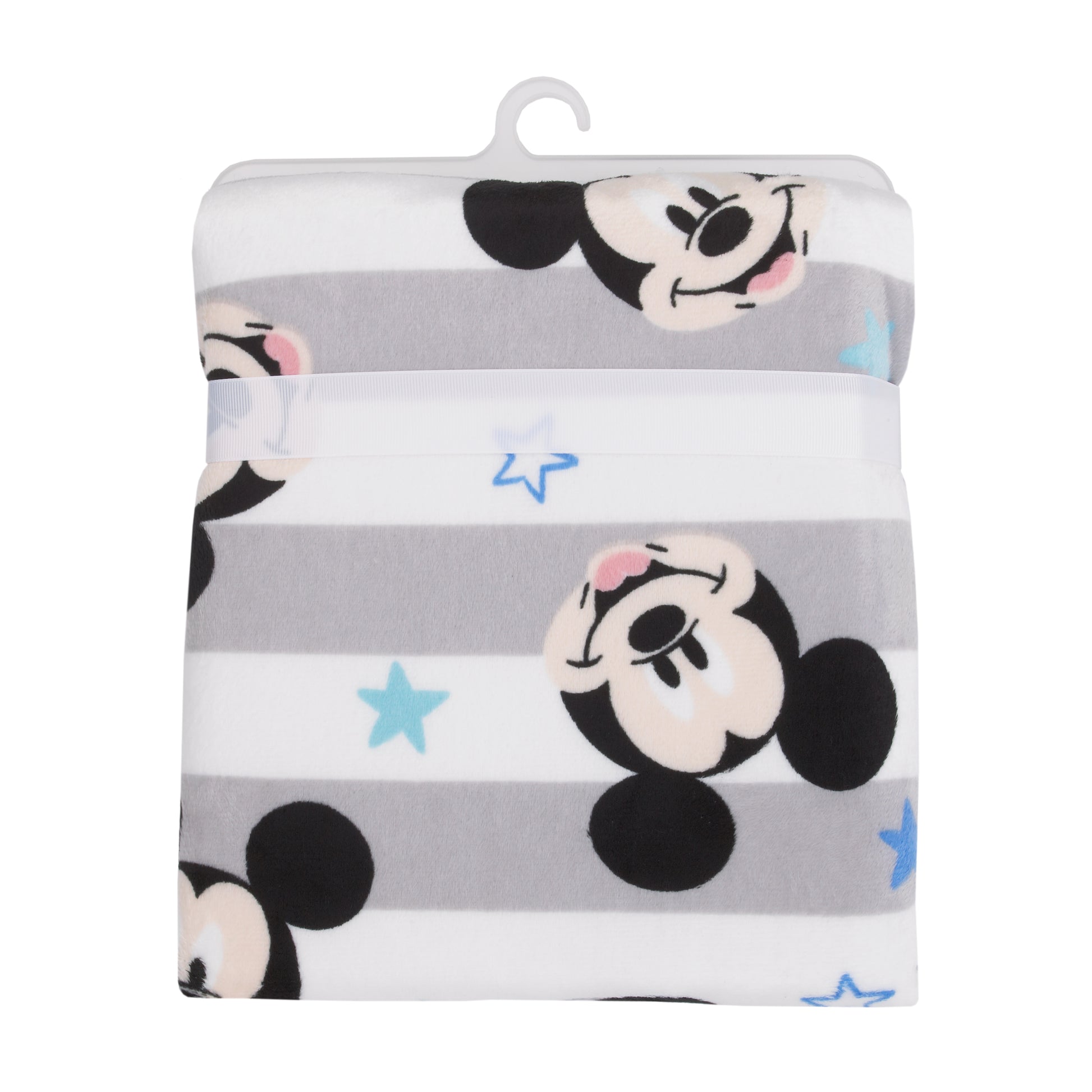 NoJo Disney Mickey Mouse Deluxe Reversible Baby Blanket