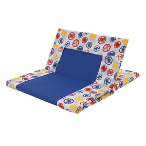 Marvel Spidey and His Amazing Friends Blue, Red, Yellow, and Green, Team Up Preschool Nap Pad Sheet