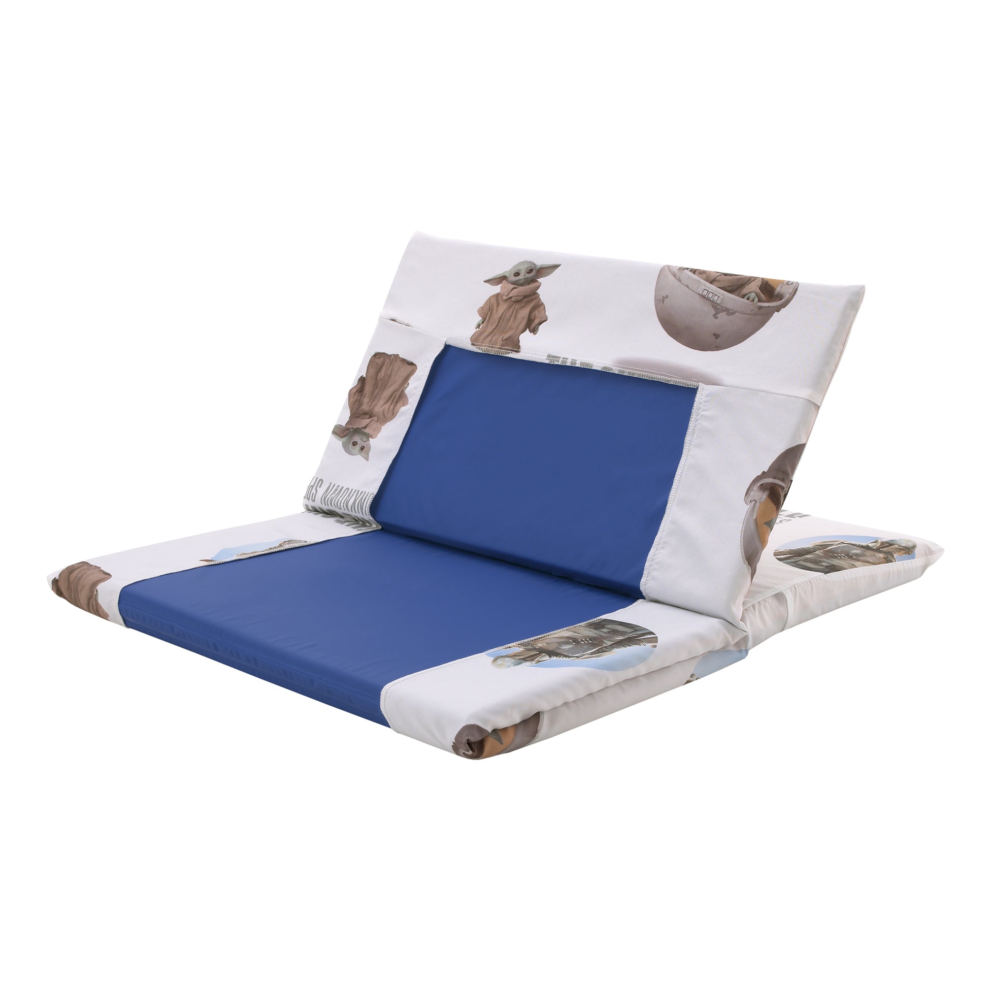 Star Wars The Mandalorian "The Child" Green, Tan, White Preschool Nap Pad Sheet