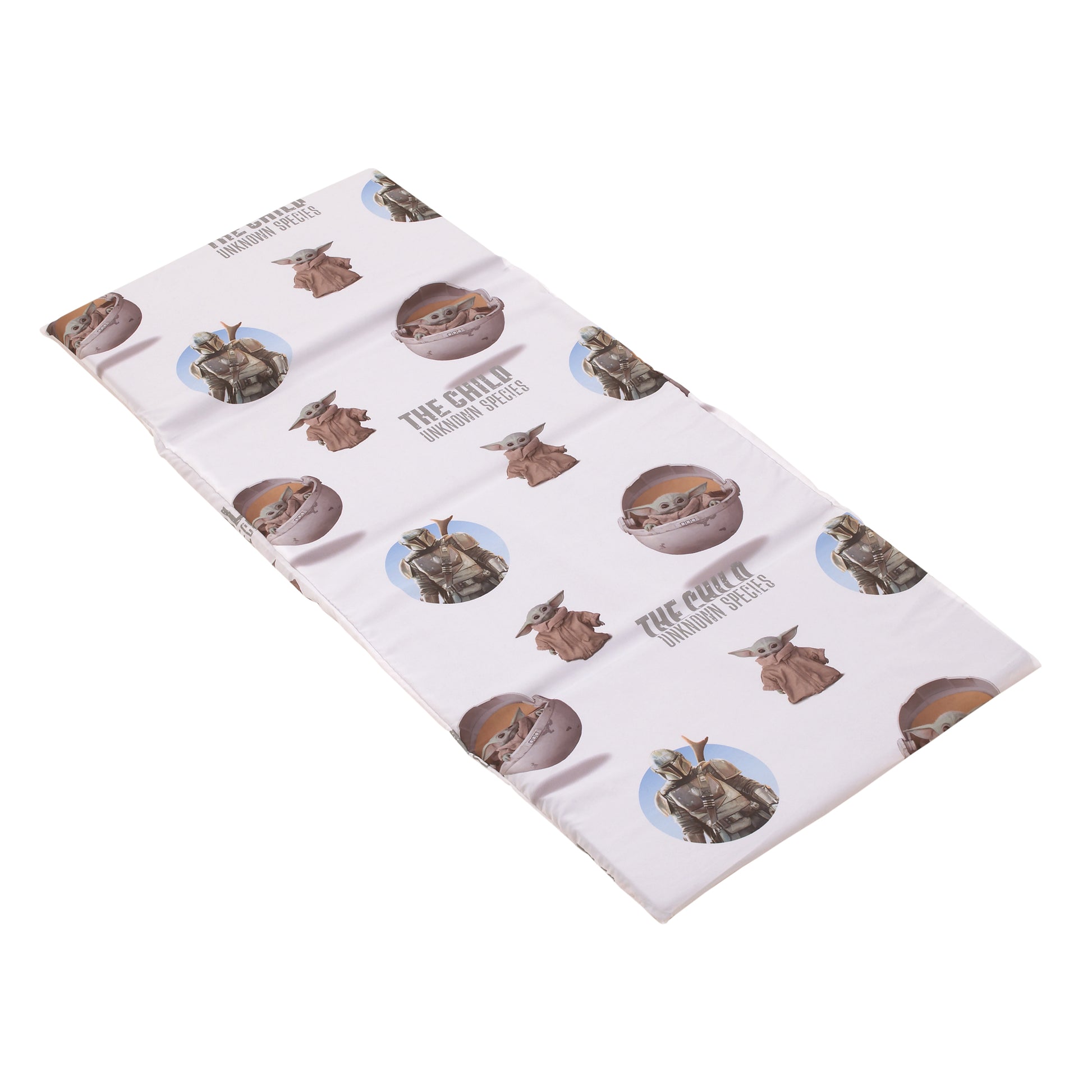 Star Wars The Mandalorian "The Child" Green, Tan, White Preschool Nap Pad Sheet