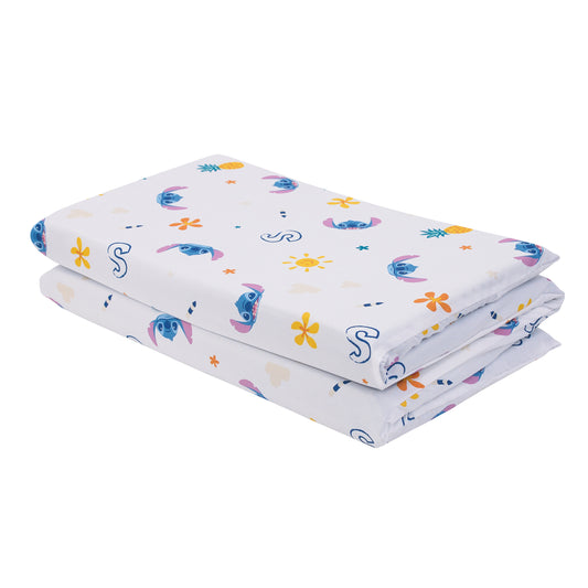 Disney "S" is for Stitch Preschool Toddler Nap Pad Sheet
