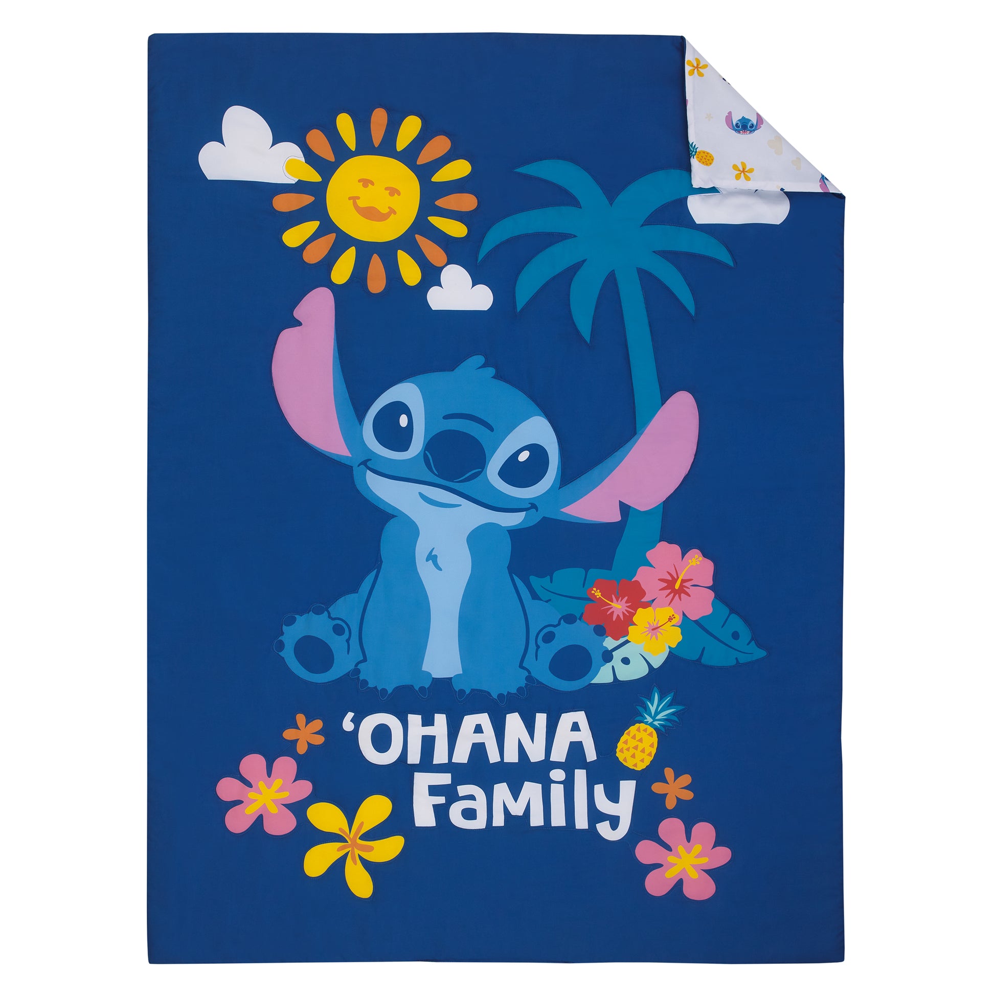 Disney "S" is for Stitch 4 Piece Toddler Bed Set