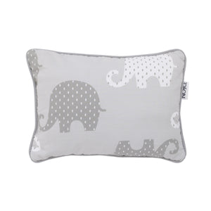 NoJo Dreamer Gray Elephant 8-Piece Nursery Crib Bedding Set