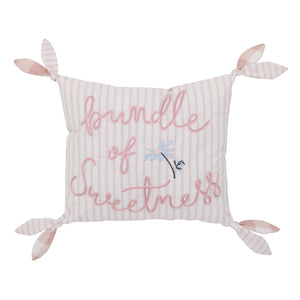 NoJo Farmhouse Chic Pink and White Stripe 