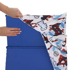 Marvel Spider-Man to the Rescue Red, White, and Blue Preschool Nap Pad Sheet
