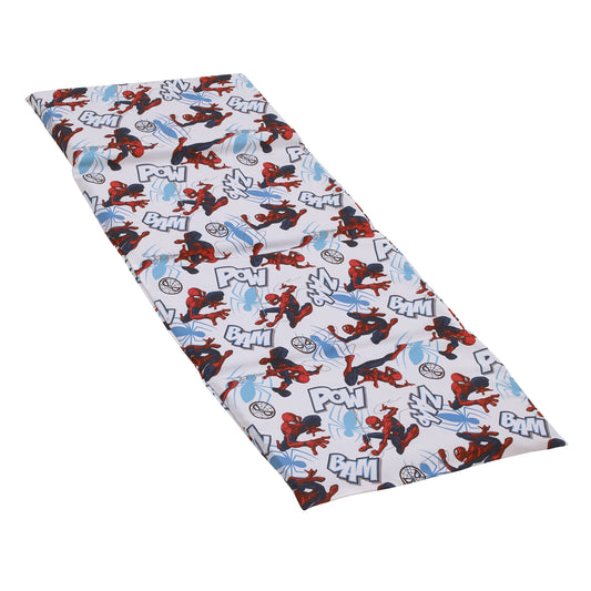 Marvel Spider-Man to the Rescue Red, White, and Blue Preschool Nap Pad Sheet