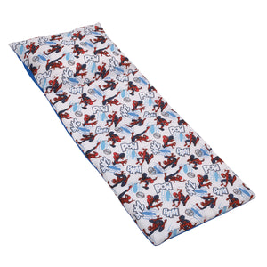 Marvel Spider-Man to the Rescue Red, White, and Blue Deluxe Easy Fold Toddler Nap Mat