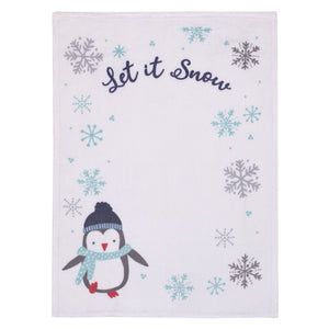 NoJo Penguin White, Aqua, and Gray 
