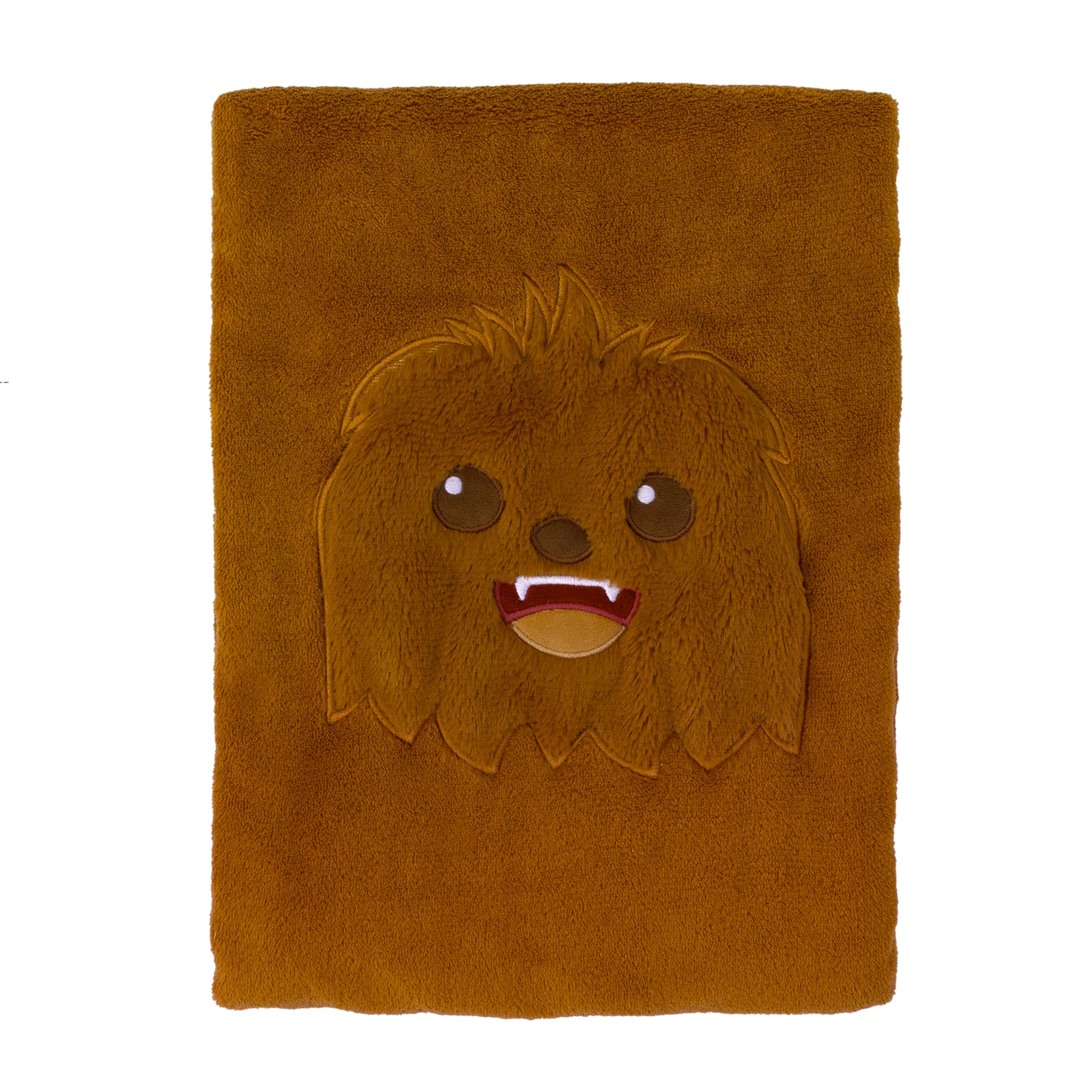 Star Wars Chewbacca Brown Super Soft Character Shaped Toddler Blanket