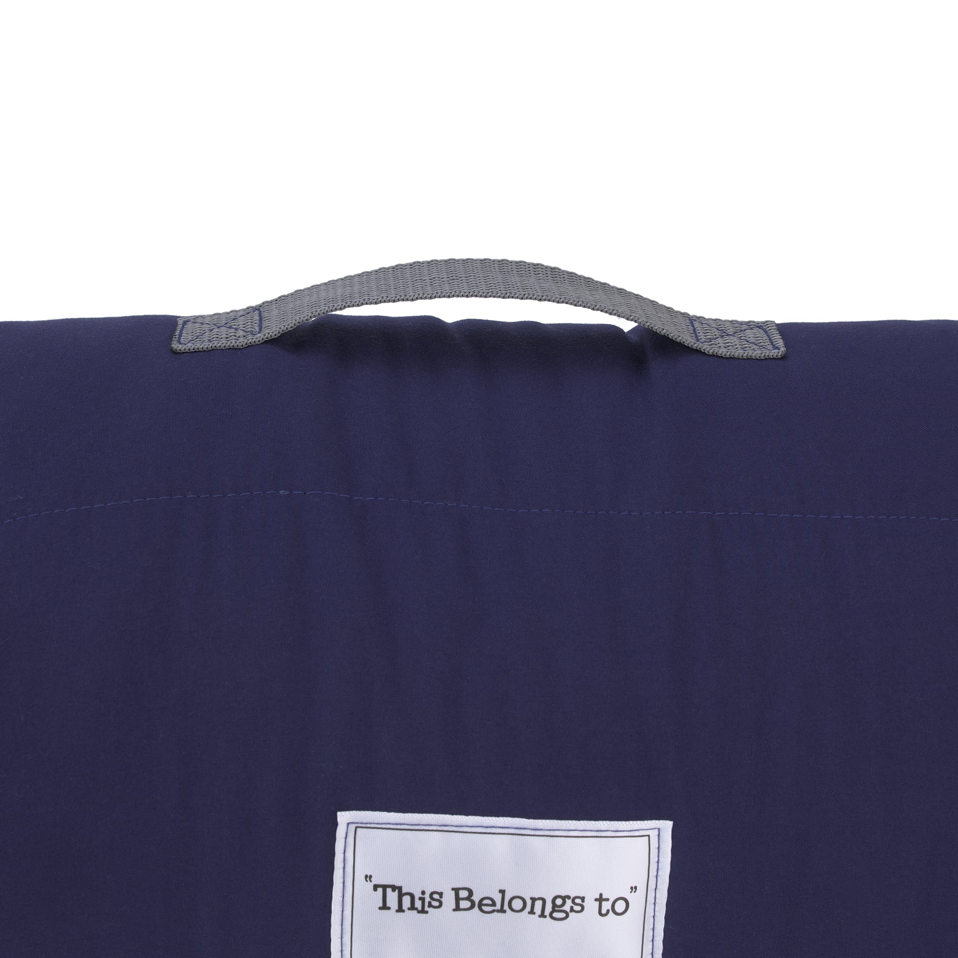Everything Kids Sports Gray, Navy, Orange, and Brown Allstar Toddler Nap Mat