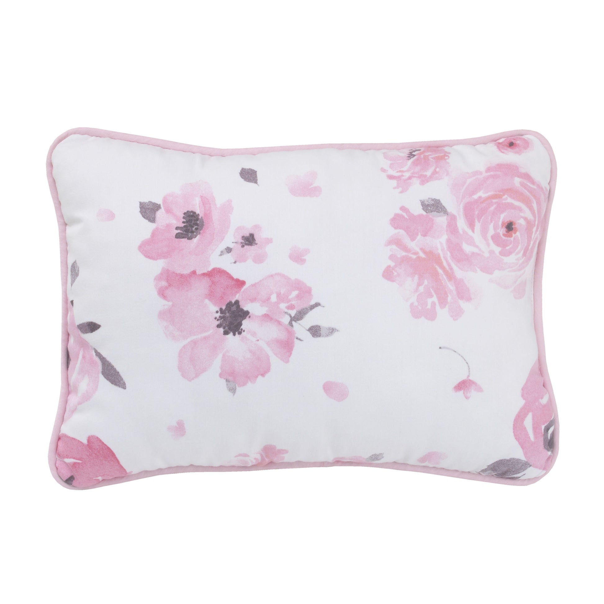 NoJo Dreamer Watercolor Floral 8 Piece Nursery Crib Bedding Set