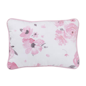NoJo Dreamer Watercolor Floral 8 Piece Nursery Crib Bedding Set