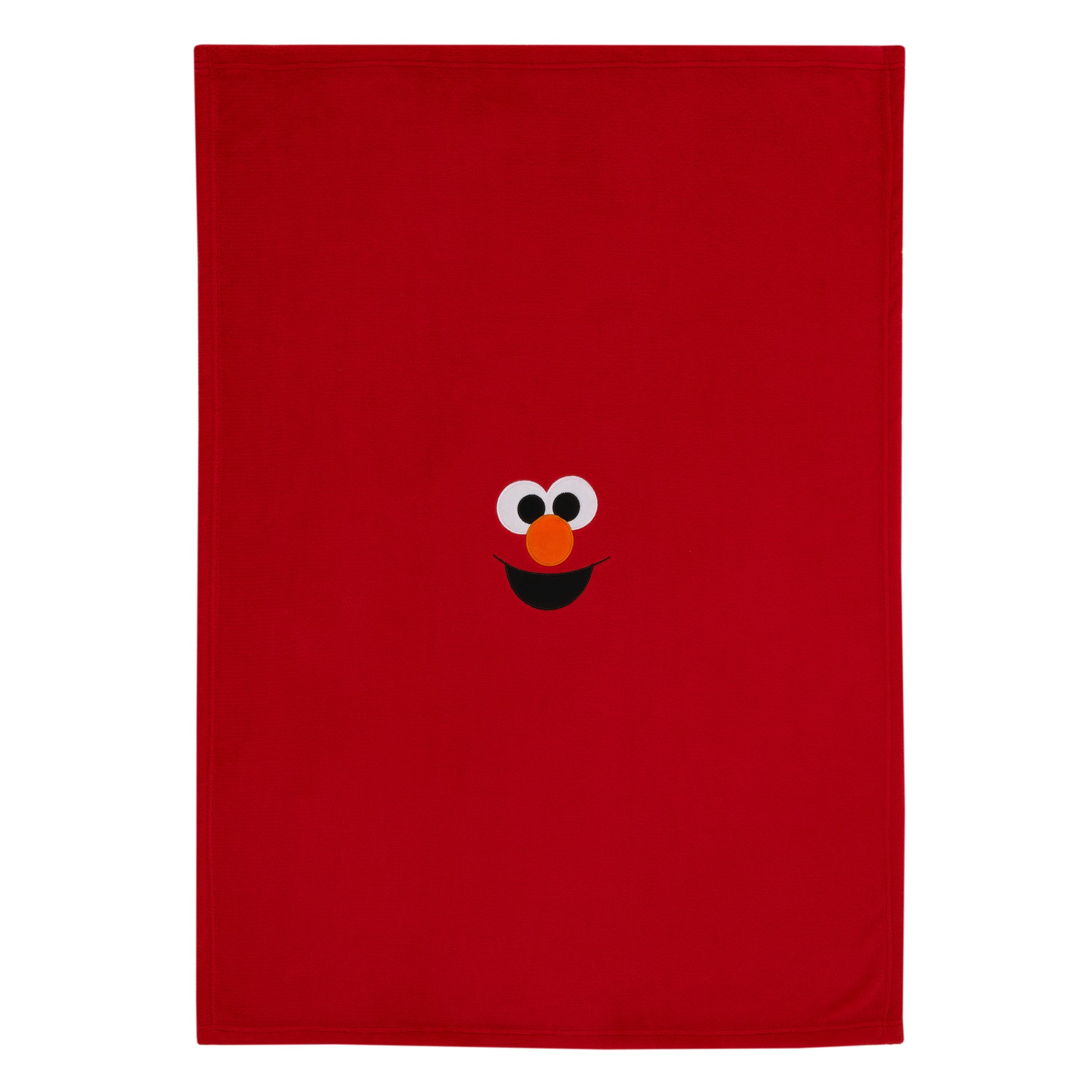 Sesame Street Come and Play Red Elmo Super Soft Character Shaped Toddler Blanket