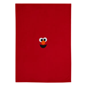 Sesame Street Come and Play Red Elmo Super Soft Character Shaped Toddler Blanket