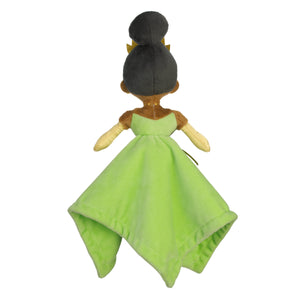 NoJo Disney Tiana Green and Yellow Super Soft Security Baby Blanket