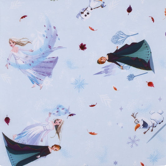 Disney Frozen Winter Cheer Lavender, Aqua, Green and White Anna, Elsa and Olaf Deluxe Easy Fold Toddler Nap Mat