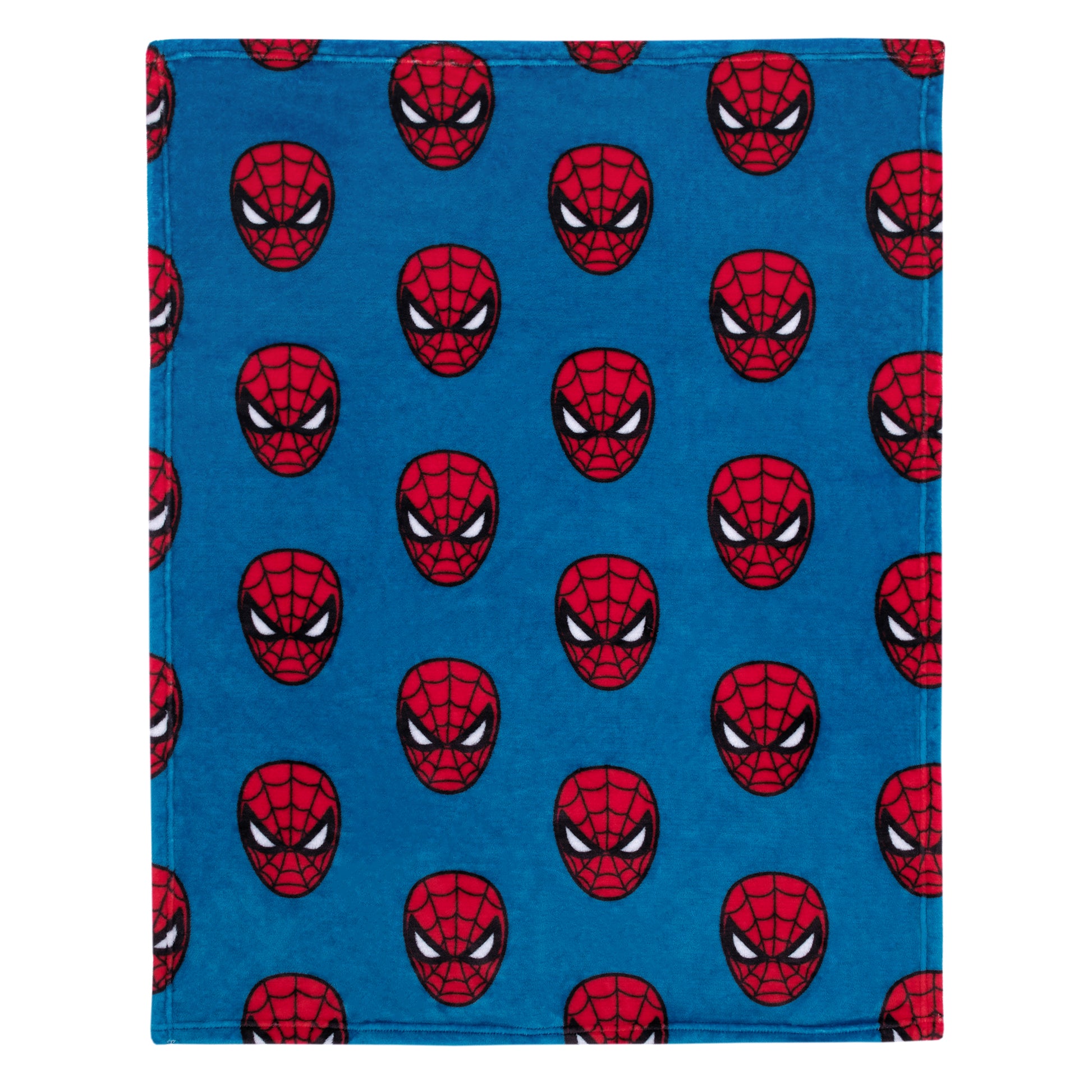 Marvel Spider-Man Royal Blue and Red Super Soft Baby Blanket
