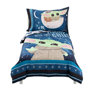Star Wars The Child - Little Bounty Blue, Green and White Grogu 