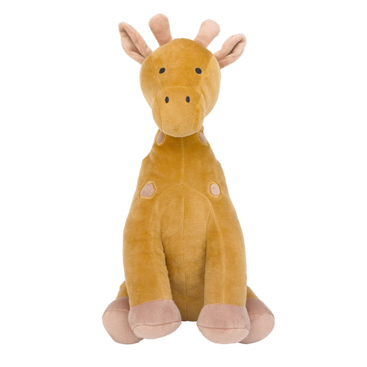NoJo Zoo Animals Super Soft Velboa Brown Giraffe Plush Stuffed Animal
