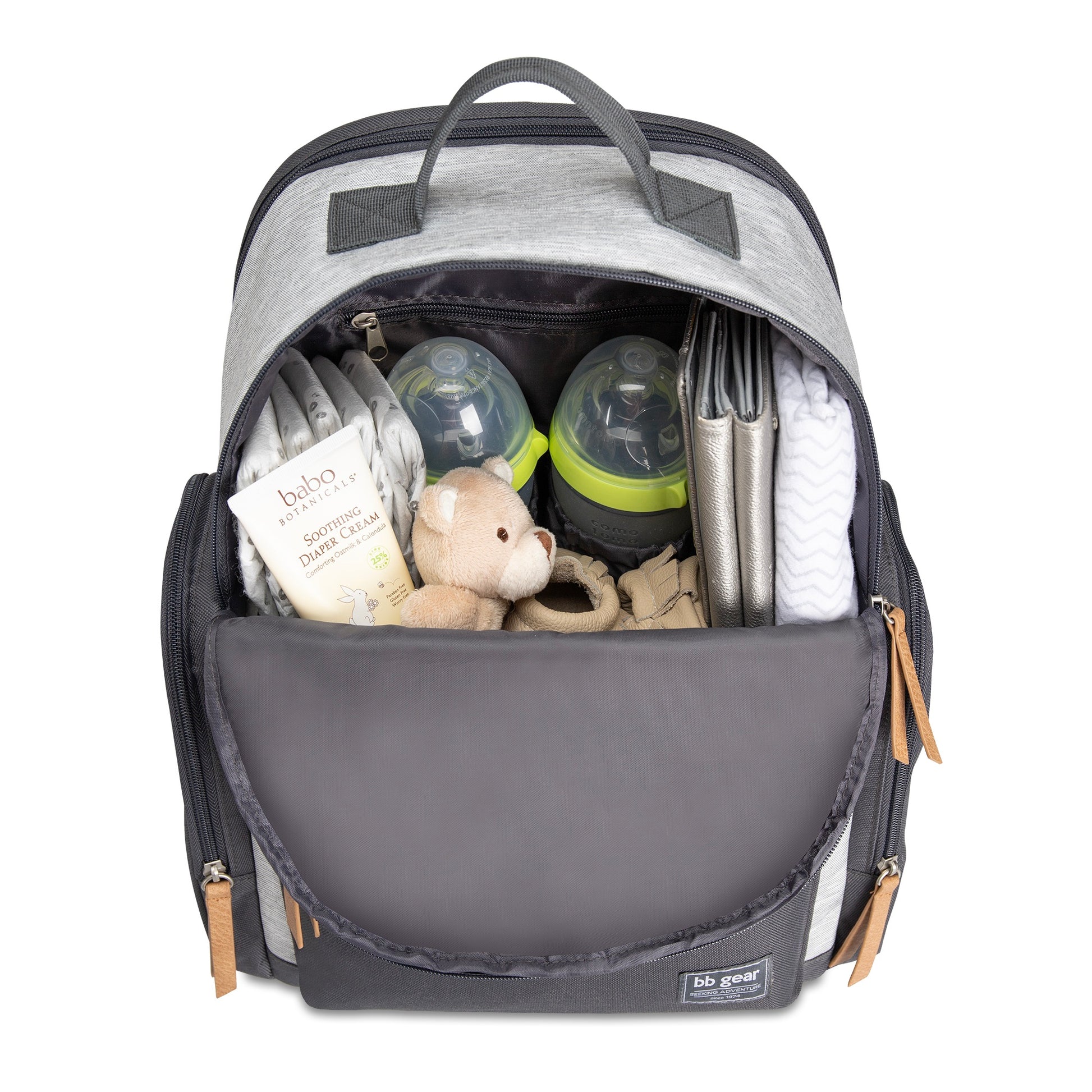 Baby Boom Gear - Stonescape Colorblock Backpack Diaper Bag