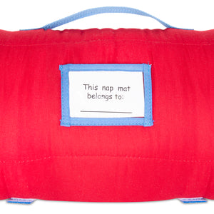 NoJo Rescue Team First Responders Toddler Nap Mat - Includes Attached Pillow and Fleece Blanket