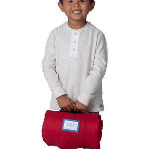 NoJo Rescue Team First Responders Toddler Nap Mat - Includes Attached Pillow and Fleece Blanket