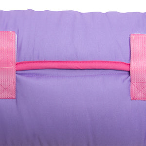 NoJo Little Princess Toddler Nap Mat - Includes Attached Pillow and Fleece Blanket