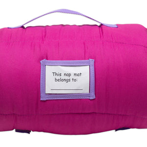 NoJo Mermaid Toddler Nap Mat - Includes Attached Pillow and Fleece Blanket