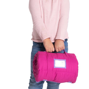 NoJo Mermaid Toddler Nap Mat - Includes Attached Pillow and Fleece Blanket