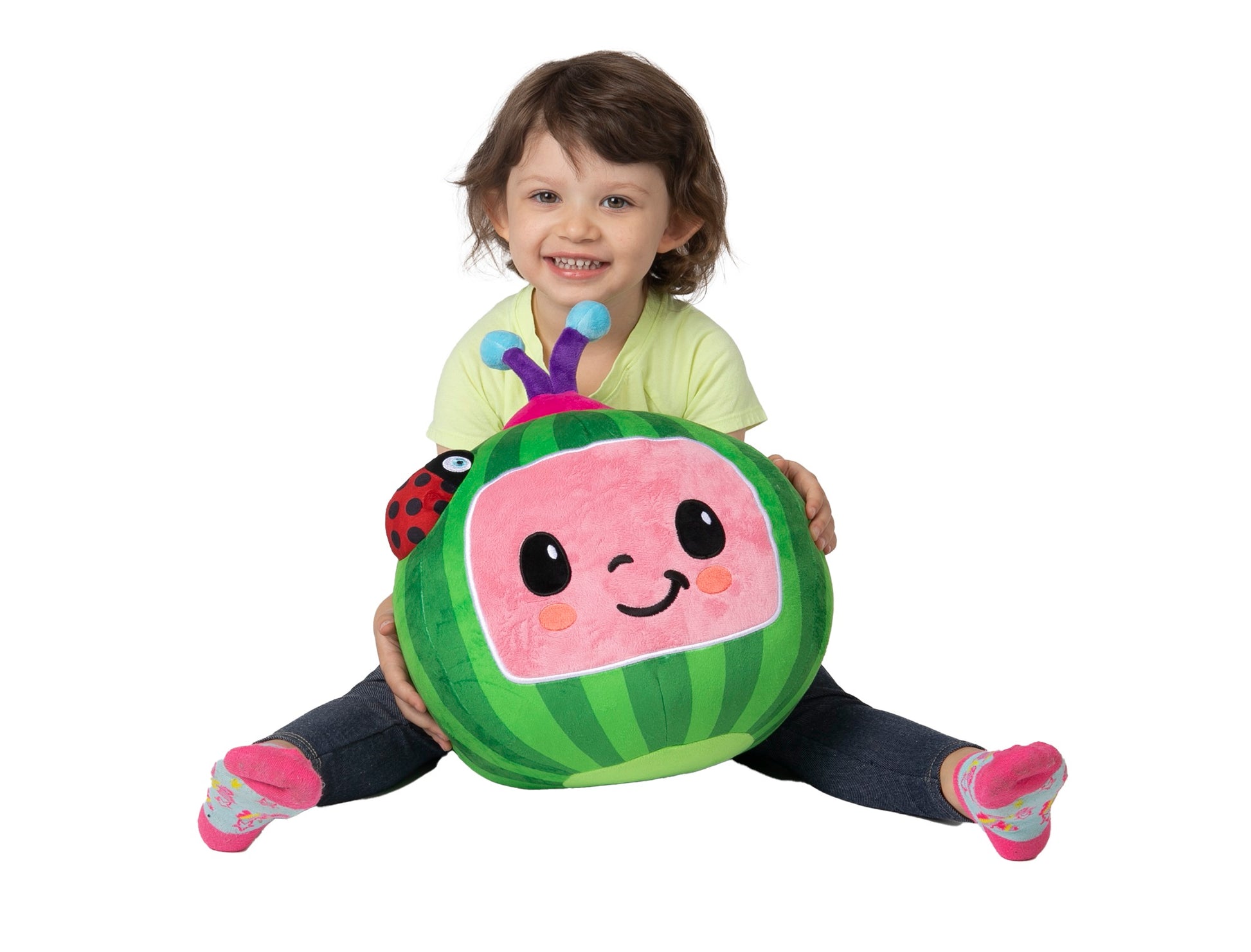 Cocomelon Plush Toddler Cuddle Pillow