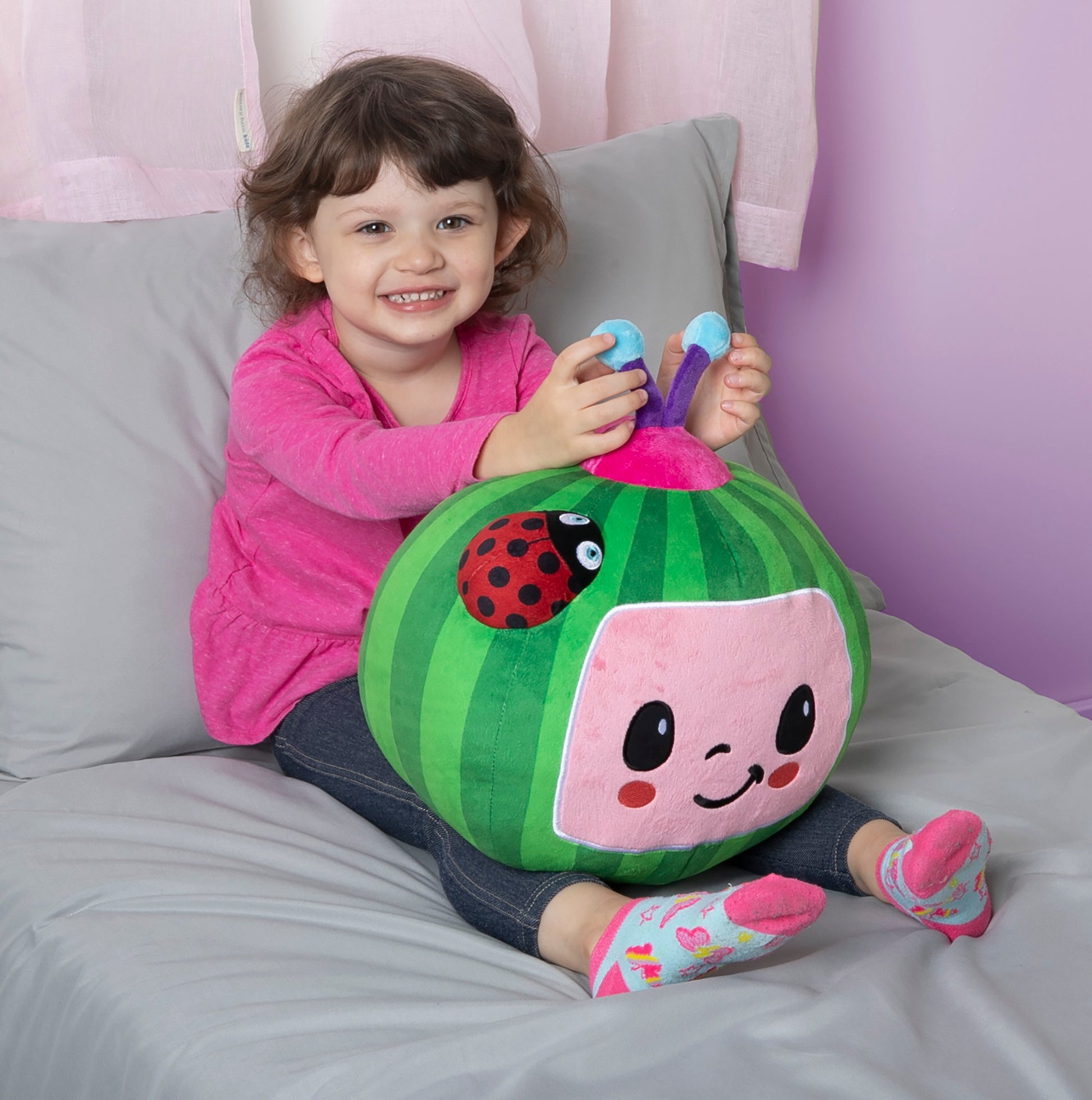 Cocomelon Plush Toddler Cuddle Pillow