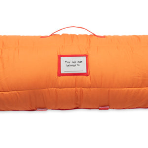 NoJo Cocomelon Wheels on the Bus Toddler Nap Mat - Includes Attached Pillow and Fleece Blanket
