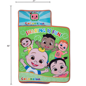 Cocomelon Plush Toddler Nap Mat