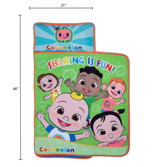 Cocomelon Plush Toddler Nap Mat