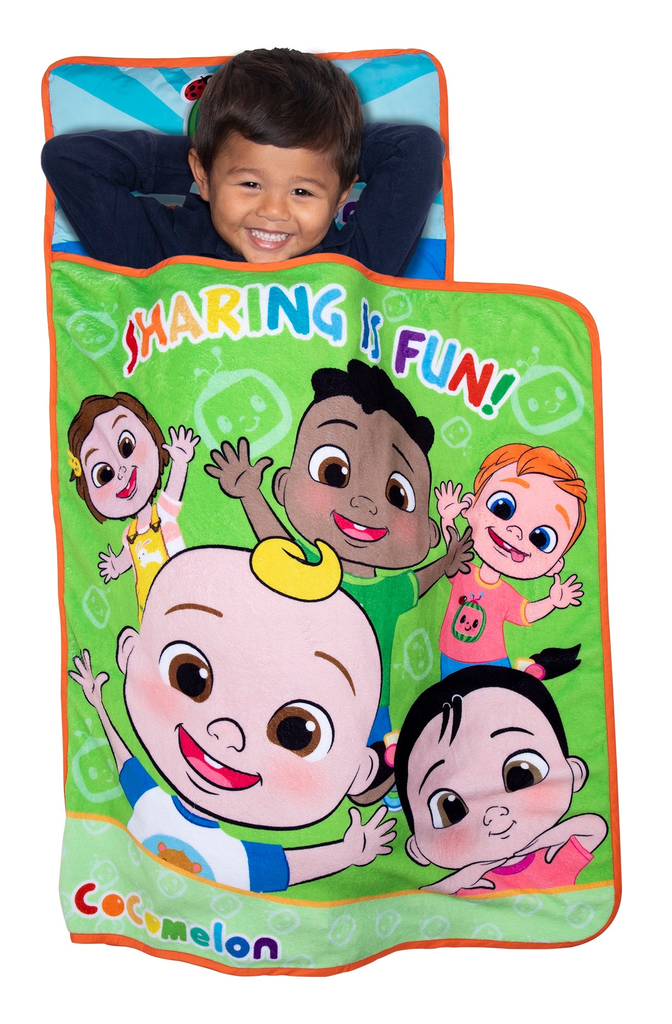 Cocomelon Plush Toddler Nap Mat