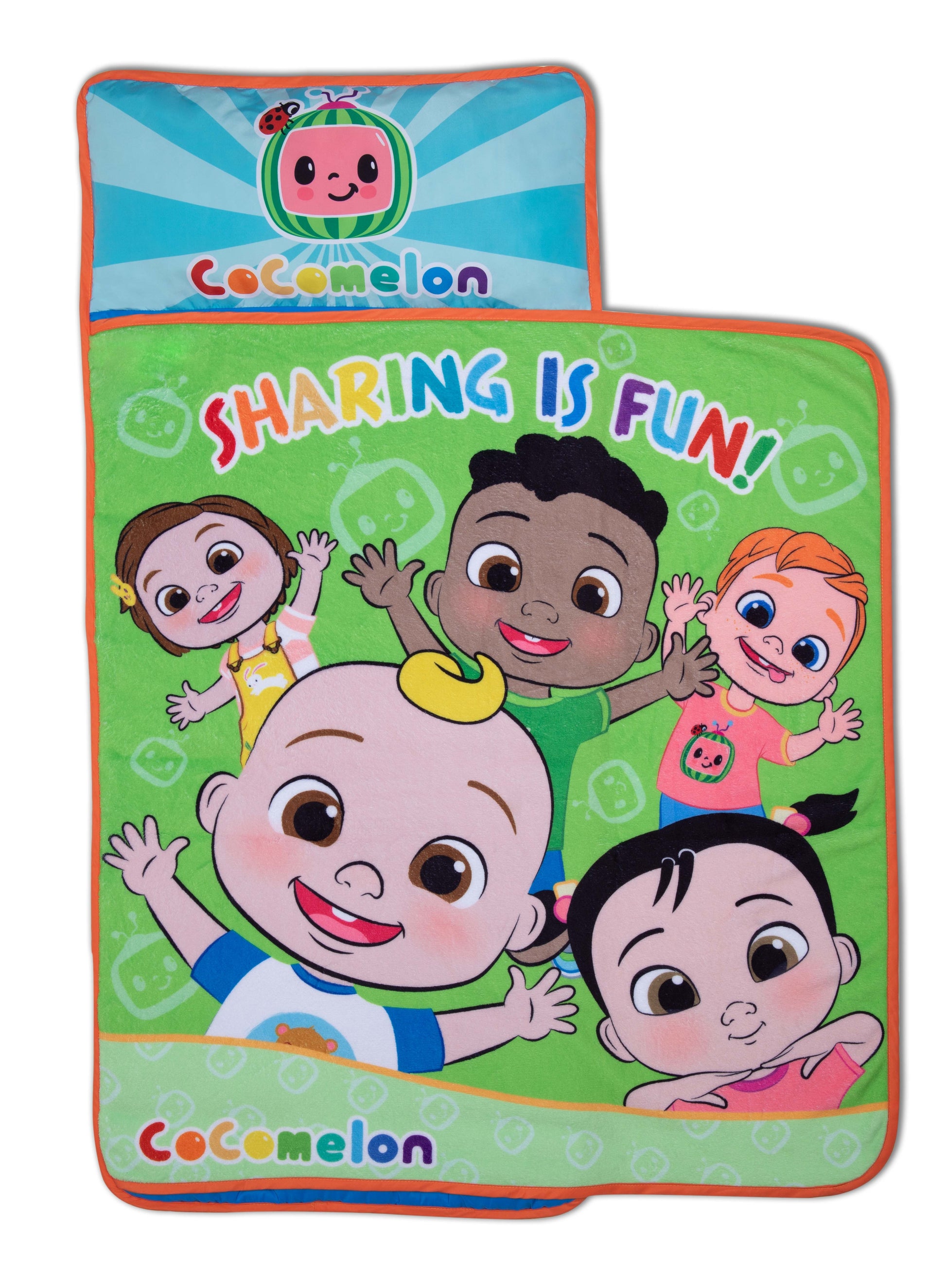 Cocomelon Plush Toddler Nap Mat