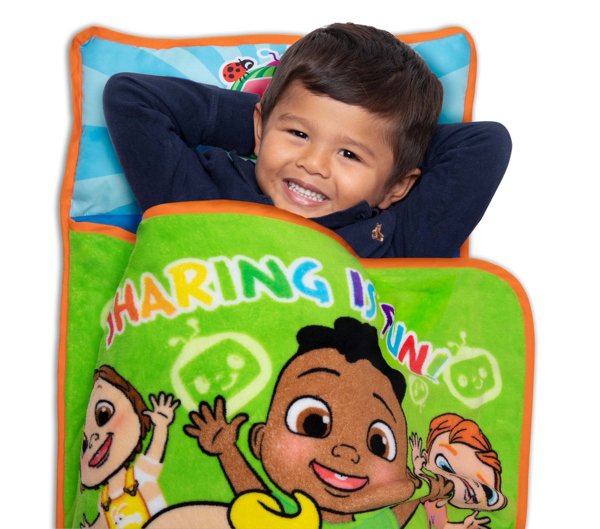 Cocomelon Plush Toddler Nap Mat