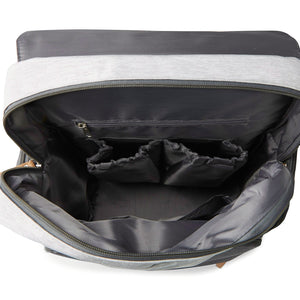 NoJo Eddie Bauer Cascades Backpack Diaper Bag Gray